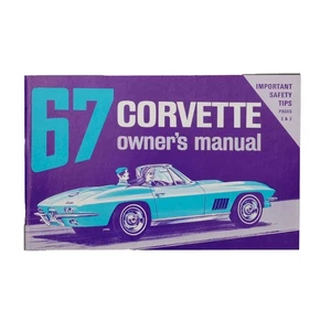 67 C2 Corvette GM Factory Glove Box Owners Manual Original Rare Document 3901022 - Picture 1 of 4