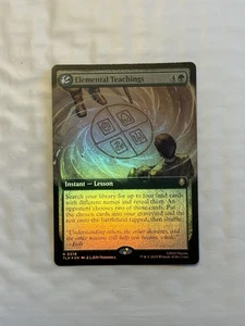 MTG Elemental Teachings #0378 Foil Ext. Art R Avatar: The Last Airbender (TLA)  - Imagen 1 de 2