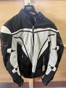 Lindstrands - Herren Motorradjacke - Mesh / Textil - EU 50 UK 40 Small Grau - Bild 1 von 5