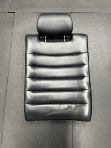 00-02 Audi B5 A4 S4 OEM Asiento Trasero Izquierdo Ónix Negro - Imagen 1 de 16