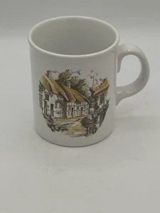 Vintage English Country Cottage Kaffeebecher Made In England - Bild 1 von 6