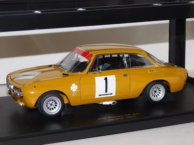 Autoart 1/18 Alfa Romeo GTAm - Jarama 1970 - Hezemans #1 - Immagine 1 di 2