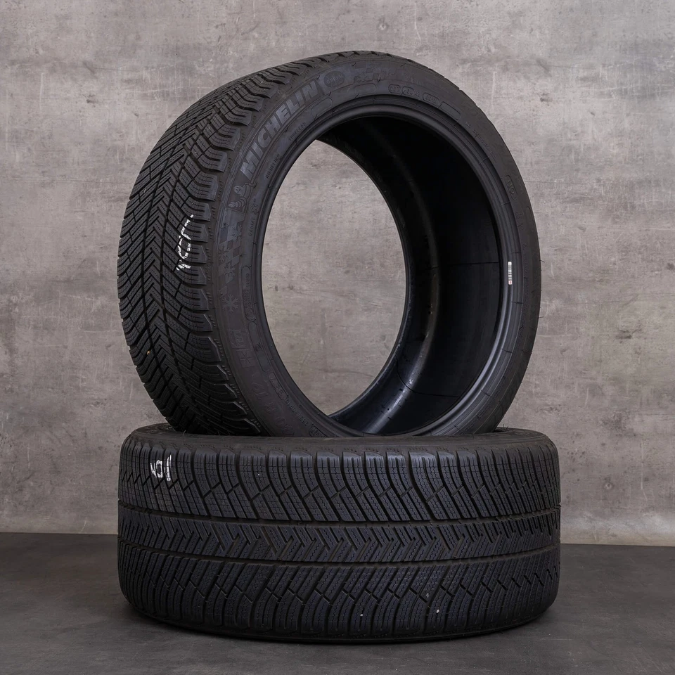 2x 265/40 R19 98V Michelin Pilot Alpin PA4 N0 DOT 2420 7 mm Winterreifen - Bild 1 von 1