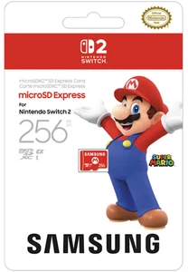 Tarjeta Samsung microSD Express 256 GB para Nintendo Switch 2 NUEVA | Envío GRATIS 🚀 - Imagen 1 de 2