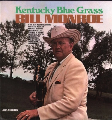 Bill Monroe Kentucky Blue Grass LP vinyl USA Decca reissue 11 track - 70's beige - Bild 1 von 3