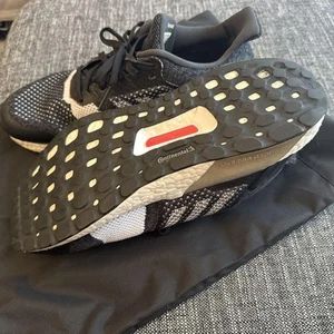 adidas ultra BOOST ST M black white 27.5 sneakers - Picture 1 of 5