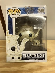 Funko POP! Disney La Bella y la Bestia Mrs. Potts & Chip #246 CAJA DAÑADA - Imagen 1 de 7