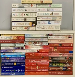 (51 pb lot) ALL have a WINTER - CHRISTMAS - HOLIDAY romance theme - Picture 1 of 7