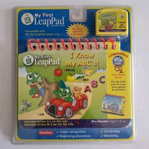 LEAPFROG MY FIRST LEAPPAD I KNOW MY ABC'S BOOK & CARTRIDGE NEW - Picture 1 of 2