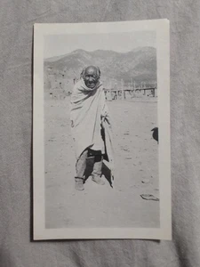 RARE FANTASTC ORIGINAL NATIVE AMERICAN PHOTO 1920s TAOS INDIAN PUEBLO Village - Picture 1 of 4
