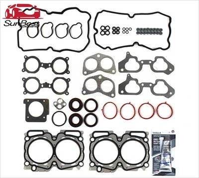 Fits 04-06 Subaru Legacy Outback 2.5L DOHC Turbo MLS Head Gasket Set EJ255 EJ25T Foto 1 de 2