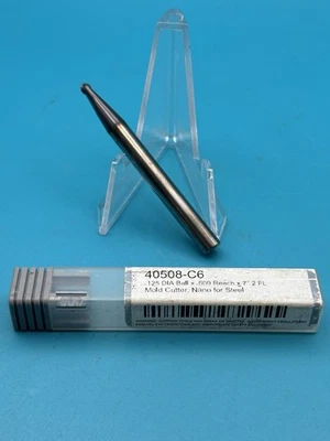 Концевая мельница Harvey Tool 1/8 дюйма x 2-1/2 дюйма из твердого карбида 40508-C6 - Изображение 1 из 4