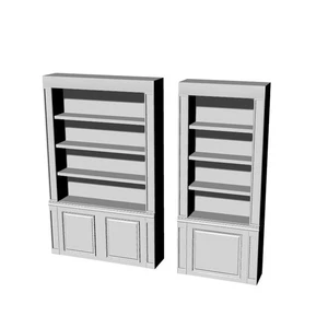 Librería abierta alta accesorios militares miniatura escala 1/43 O estantes de almacenamiento - Imagen 1 de 1