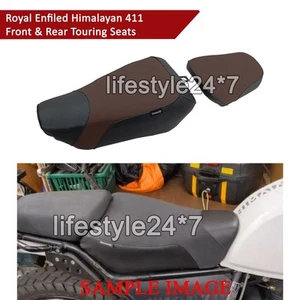 For Royal Enfield "Customised Rider & Passenger Touring Seat" For Himalayan 411 - Picture 1 of 6