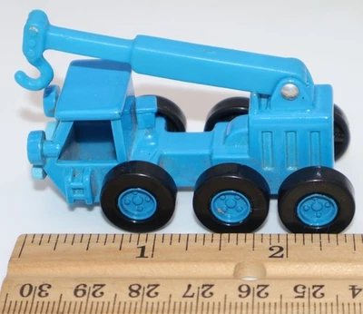 2004 Bob the Builder Lofty Diecast Blue Construction Crane Vehicle - Image 1 of 4