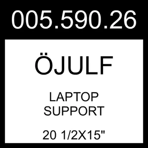 IKEA OJULF ÖJULF Laptop Support Dark Gray 20 1/2x15" 005.590.26 - Picture 1 of 1