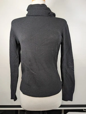 William Jasper 100 % cachemir para mujer cuello tortuga negro talla mediana  Foto 1 de 4