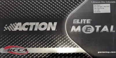 Collectible NASCAR Tony Stewart 2002 Grand Prix Elite Action Elite Metal - Image 1 of 4