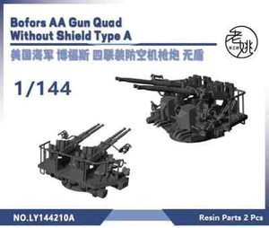 SSMODEL LY144210A 1/144 US Navy 40mm Quad Bofors A-A Gun Without Shield Type A - Picture 1 of 5