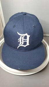 Fan Favorite Detroit Tigers Hat Blue Snapback Adjustable *SMALL STAINS* - Picture 1 of 18