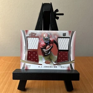 2012 Topps Prime Quad Relics /146 AJ Jenkins #QR-AJ Rookie RC - Picture 1 of 2