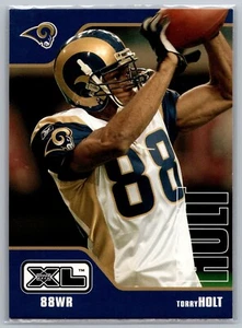 2002 Upper Deck XL #444 Torry Holt St. Louis Rams NFL Football Card - Picture 1 of 2
