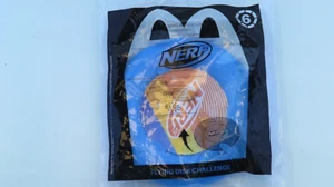 McDonald's Happy Meal Toy for Nerf #6 Flying Disk Challenge 2023 New Sealed! - Picture 1 of 2