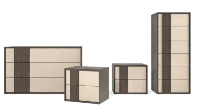 GRUPPO COMO'/COMODINI /SETTIMINO CASSETTI CON SISTEMA FRENANTE SOFT CLOSING - Immagine 1 di 4