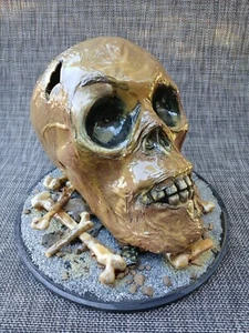 The Texas Chainsaw Massacre Rotten Skull Prop,Horror,Leatherface - Picture 1 of 6