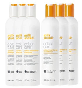 MILK SHAKE Color Care Shampoo & Condition - Reconstructs Hair 10.1Oz Pack of 6 - Picture 1 of 8