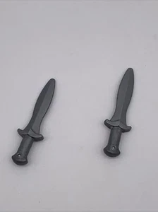 REPLACEMENT SHORT SWORDS x2 LEGO Hobbit An Unexpected Journey 79003 PARTS ONLY - Picture 1 of 2