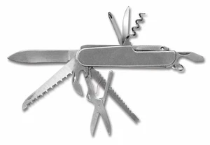 Stansport 8535 Stainless Steel 11 Function Knife DD - Picture 1 of 1