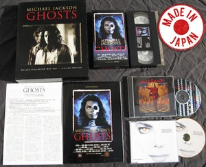 Michael Jackson Coffret GHOSTS Box Set Lot VHS Program CD Video Tape JAPAN 1997 - Imagen 1 de 15