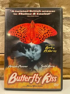 BUTTERFLY KISS AMANDA PLUMMER SASKIA REEVES KATHY JAMIESON COLOR USED DVD - Picture 1 of 4