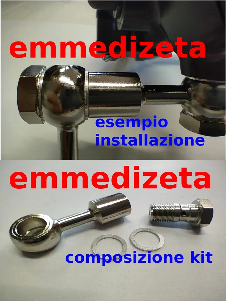 Adattatore Raccordo Pompa Radiale Brembo APR CORTO da Pompa assiale a Radiale - Immagine 1 di 1
