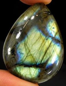 Piedra de envoltura de alambre de cabujón de piedras preciosas sueltas gris natural de 64,45 quilates - 22528 - Imagen 1 de 3