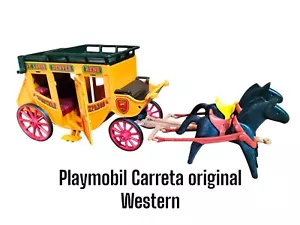 PLAYMOBIL ORIGINAL DILIGENCIA WESTERN /OESTE - Foto 1 di 6