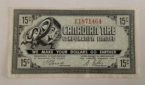 15c CTC E1871464 Canadian Tire Coupons Cover