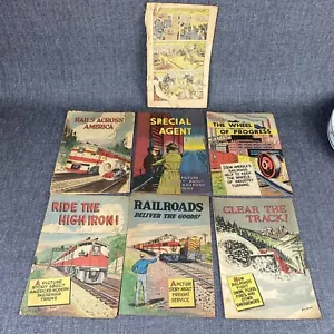 Vintage Association of American Railroads Comic Books - Picture 1 of 7