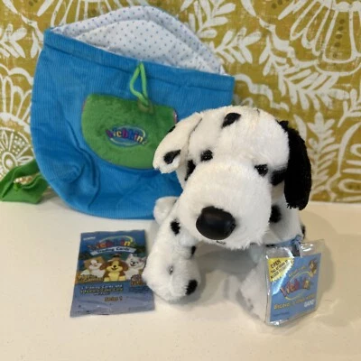 LOT Webkinz Dalmation HM123 Retired New Sealed Code Knapsack & Trading Cards - Image 1 of 4