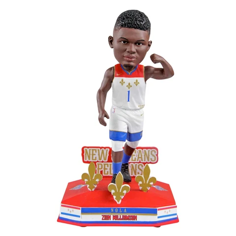Zion Williamson New Orleans Pelicans City Jersey Bobblehead NBA Basketball Duke Cover