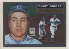 2001 Topps Chrome Through the Years Reprints Duke Snider #7 HOF
