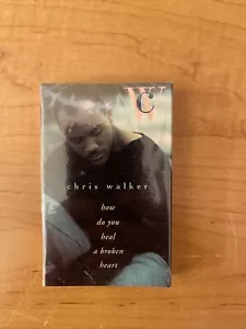 Sealed Chris Walker How Do You Heal A Broken Heart Cassette Single 1994 - Picture 1 of 5