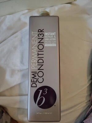 **NOVO** Condicionador Permanente Brazilian Blowout B3 Professional Demi 34 oz - Imagem 1 de 3
