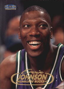 1998-99 Fleer Milwaukee Bucks Basketball Card #60 Ervin Johnson