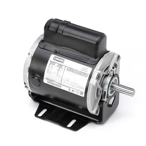 Leeson 103460.00 Electric Motor 1/2 HP 1625 Rpm 1PH 115 Volt 56 Fr Instant Rev - Picture 1 of 8