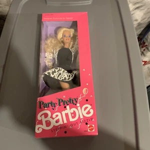 Party Pretty Vintage Barbie 1990 #5955 NIB “Stepping Out Sizzle!” - Picture 1 of 6
