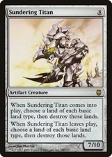 Sundering Titan Darksteel NM Artifact Rare MAGIC THE GATHERING CARD ABUGames