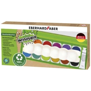 EBERHARD FABER Deckfarbkasten Green Winner 12 Farben aus 100% Recycling Material - Bild 1 von 6