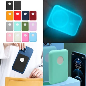 For Magsafe External Battery Power Bank Silicone Case Cover Skin Protective - Picture 1 of 24